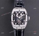 Mens Hublot Masterpiece MP-06 Senna Skeleton Replica Watch With Black Rubber Band  